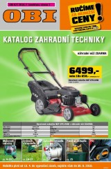 OBI katalog zahradn technika, strana 1 